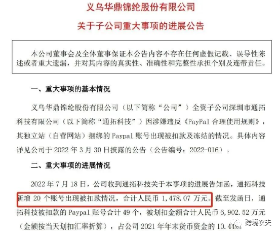 外贸独立站收款，Paypal账号和资金被冻怎么办