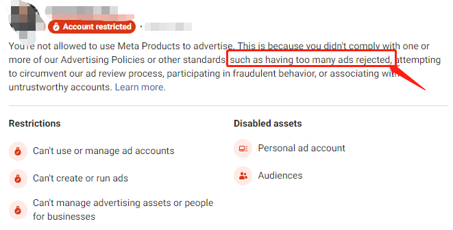 Facebook广告账号被停用 OR被封, 功能受限的申诉方法