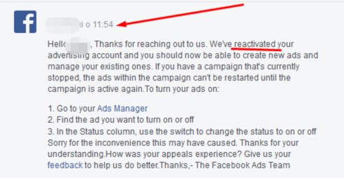 Facebook广告账号被停用 OR被封, 功能受限的申诉方法