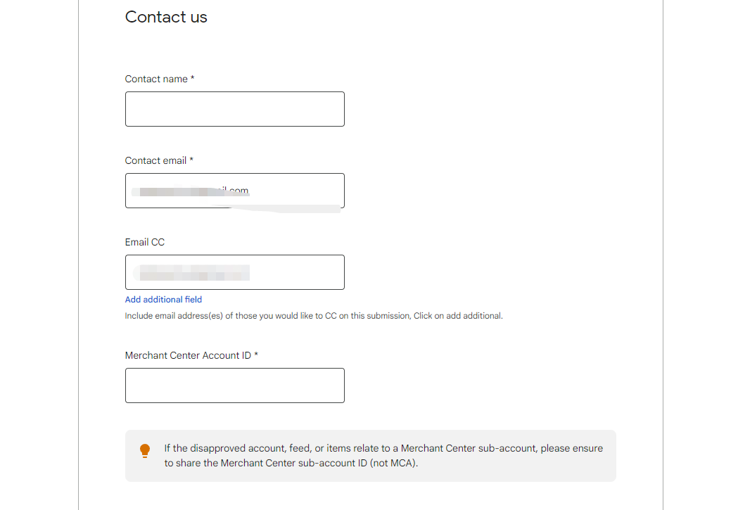 Google Merchant Center(GMC)账号的开通和申诉